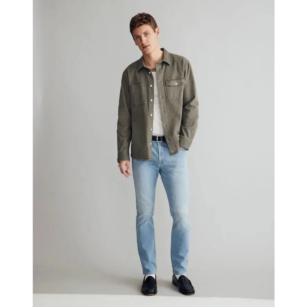 Madewell NWT Men's Athletic Slim Jeans COOLMAX Denim Homeway Wash‎ Size 40x32